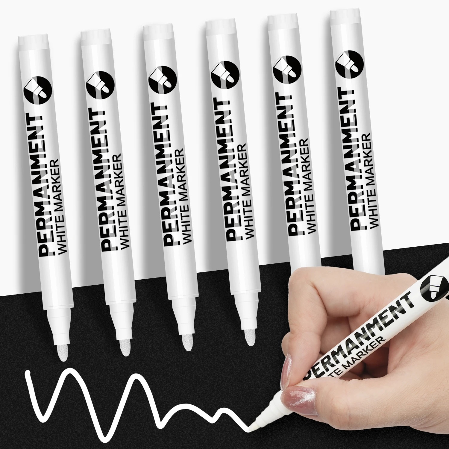Flysea Spidol Permanen Akrilik Waterproof Quick Dry Marker 1 PCS - LS-9601 Gambar produk Flysea Spidol Permanen Akrilik Waterproof Quick Dry Marker 1 PCS - LS-9601 - 6