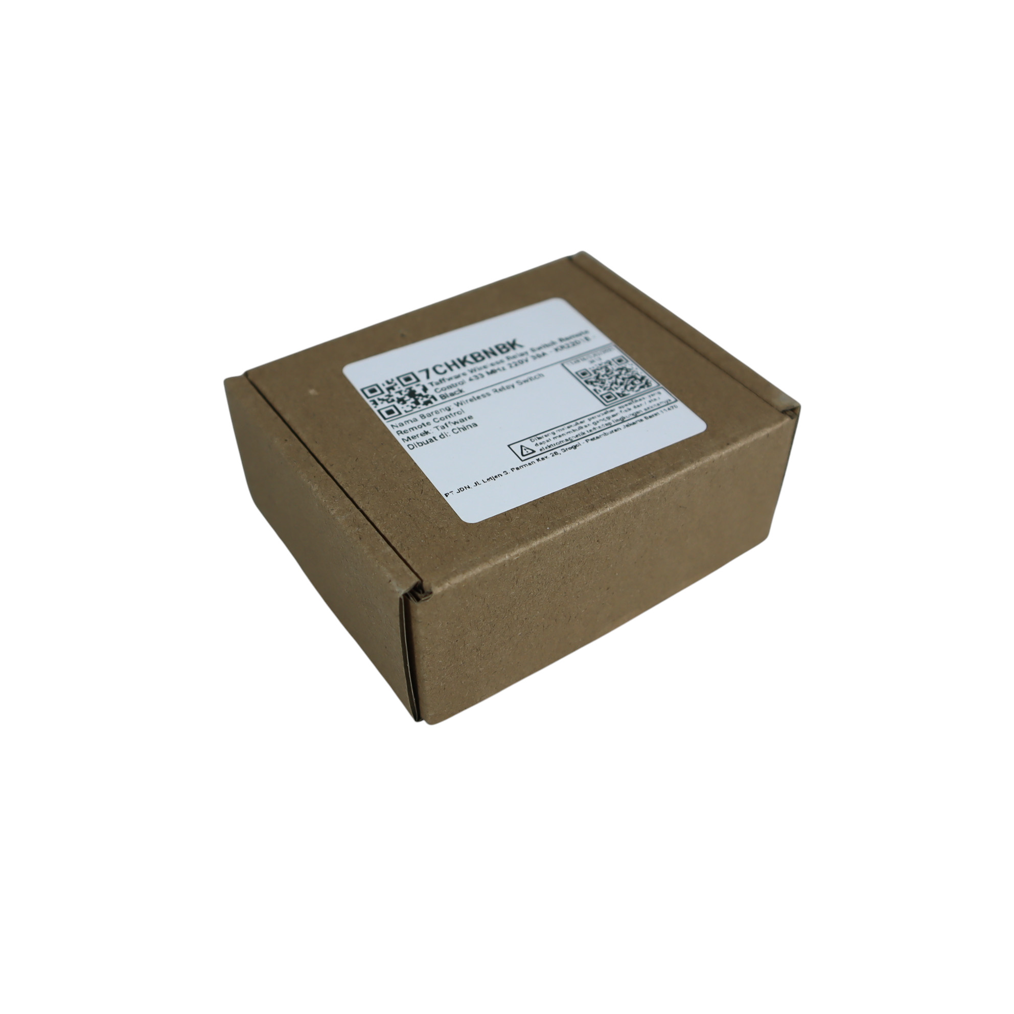 Taffware Wireless Relay Switch Remote Control 433 MHz 220V 30A - KR2201B Gambar produk Taffware Wireless Relay Switch Remote Control 433 MHz 220V 30A - KR2201B - Kemasan