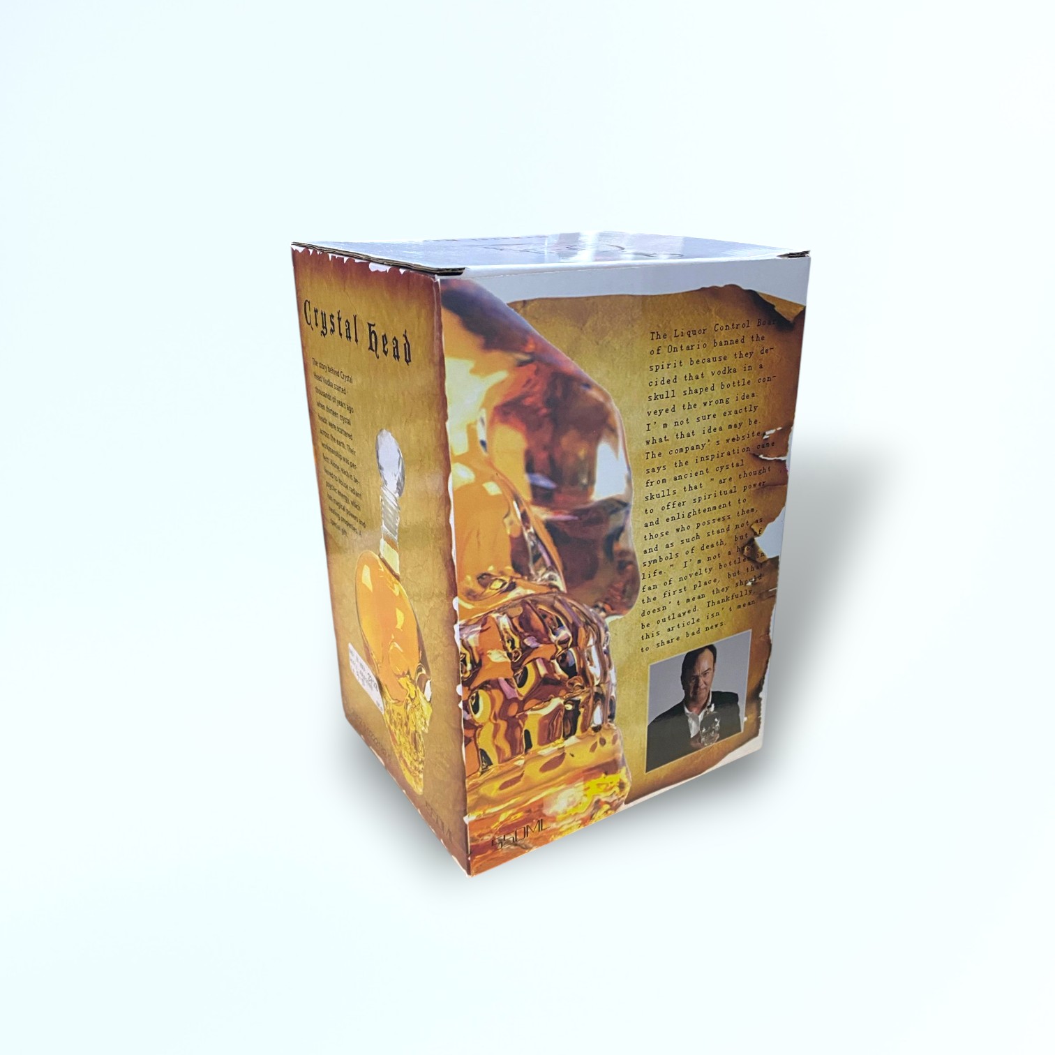 OUTAD Botol Kaca Tengkorak Crystal Skull Vodka Bottle 750ml - BKT750 Gambar produk OUTAD Botol Kaca Tengkorak Crystal Skull Vodka Bottle 750ml - BKT750 - Kemasan