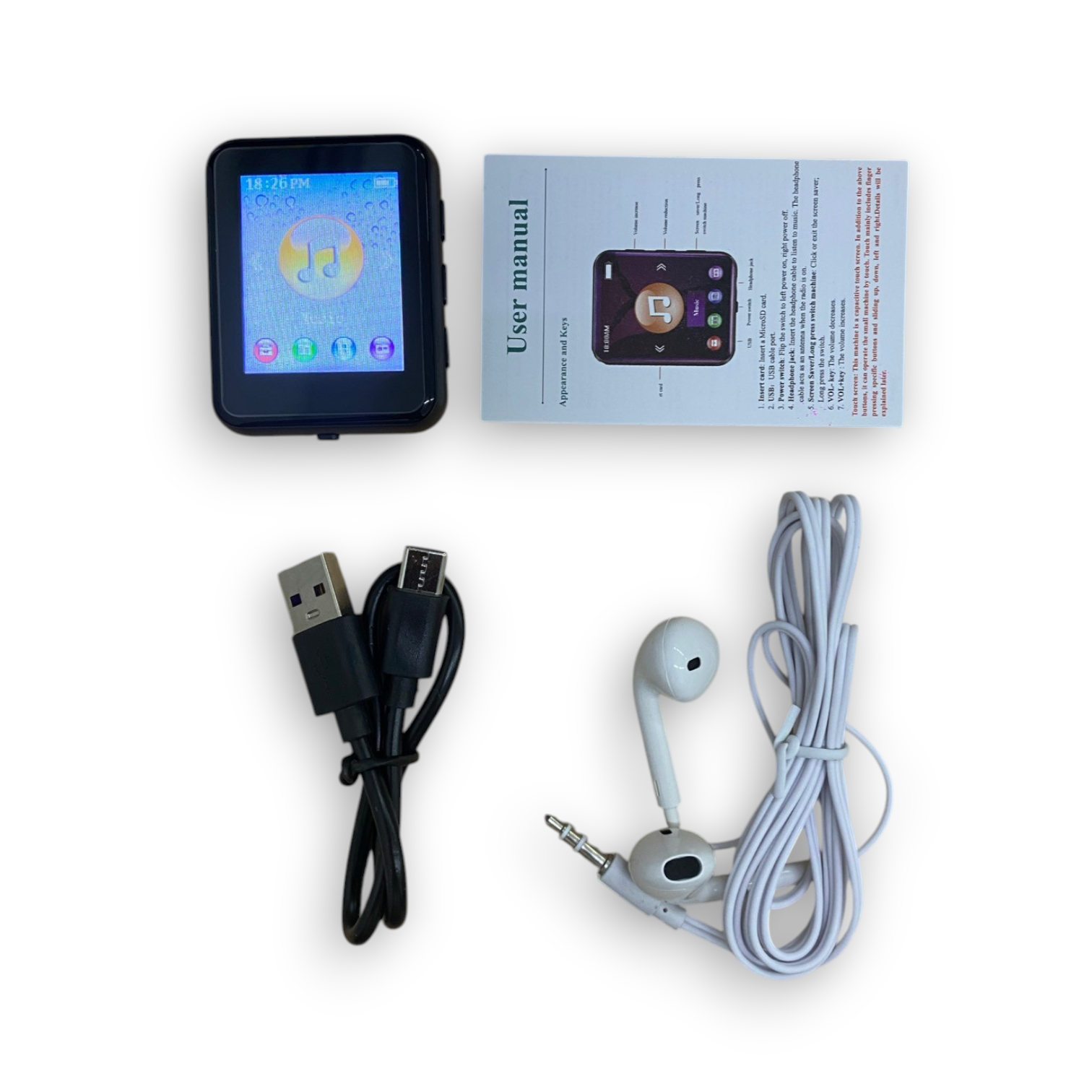 JAHO MP3 Digital Audio Player MP4 HiFi Bluetooth 1.8 Inch 8GB - JS-15 Gambar produk JAHO MP3 Digital Audio Player MP4 HiFi Bluetooth 1.8 Inch 8GB - JS-15 - 8