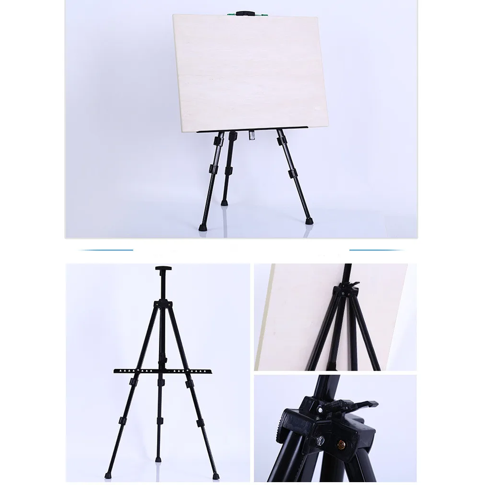 BOMAN Tripod Stand Lukis Canvas Portable Metal Sketch Easel 1.58M - SLC-10 Gambar produk BOMAN Tripod Stand Lukis Canvas Portable Metal Sketch Easel 1.58M - SLC-10 - 3