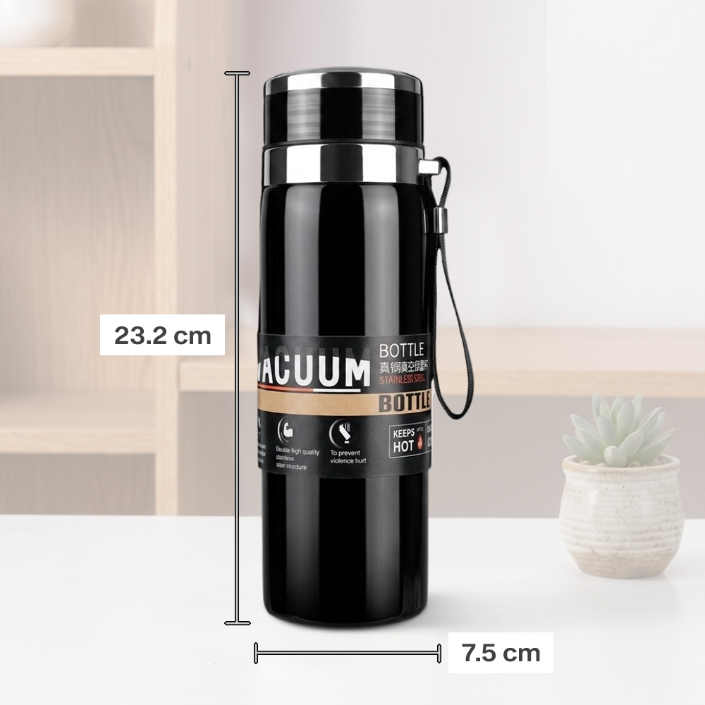 BOUTH Botol Minum Termos Tumbler Air Panas Dingin Stainless Steel 800ml - A1A9 Gambar produk BOUTH Botol Minum Termos Tumbler Air Panas Dingin Stainless Steel 800ml - A1A9 - 7