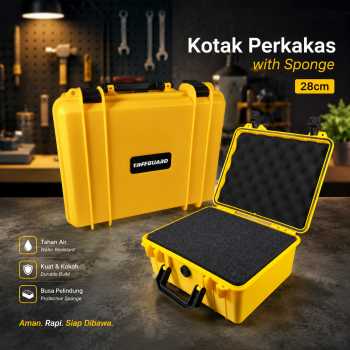 TaffGUARD Kotak Perkakas Jinjing Portable Hard Carry Tool with Sponge - TH28