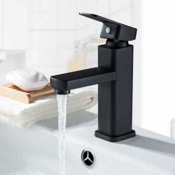 UHOOME Keran Air Wastafel Mixer Panas Dingin Bathroom Basin Faucet ABS - K010