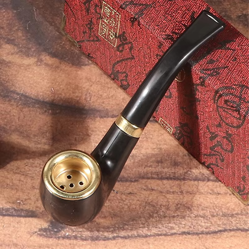 Gambar produk Jodel Pipa Rokok Tembakau Cangklong Tobacco Pipe Resin Washable Filter - ZF909 - 1