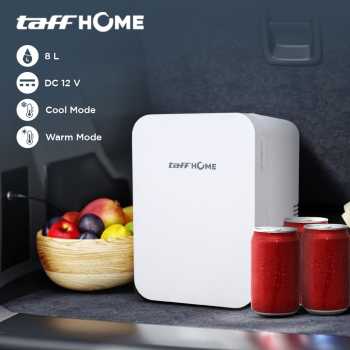 TaffHOME Kulkas Mini Mobil 2in1 Cooler Warmer 8L - KS-8L