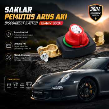 ONEGOL Saklar Pemutus Arus Aki Battery Disconnect Switch 12/48V - A71002