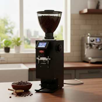Trieste Penggiling Kopi Coffee Grinder Auto Tamper 350W 1kg - K-64YJ