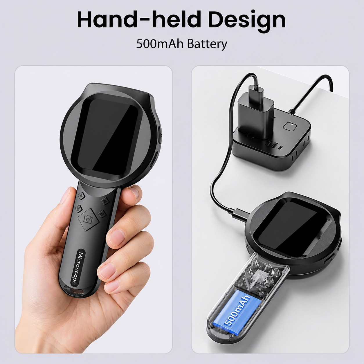 Taffware Mikroskop Digital Portable 100x IPS 2.8 Inch 2MP 500mAh - T54 Gambar produk Taffware Mikroskop Digital Portable 100x IPS 2.8 Inch 2MP 500mAh - T54 - 6