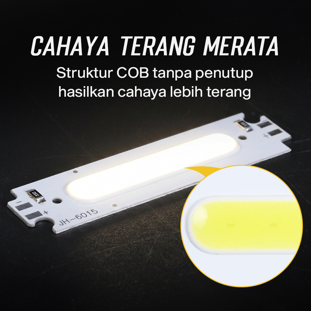 Ovicart Chip LED Lampu COB Car Interior Desk Lamp 4000-4400K 12V 2W - COB6015-DC12-2 Gambar produk Ovicart Chip LED Lampu COB Car Interior Desk Lamp 4000-4400K 12V 2W - COB6015-DC12-2 - 2