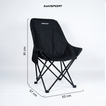 Gambar produk TaffSPORT Kursi Lipat Outdoor Camping Portable Oxford Folding Chair - TP2 - 8