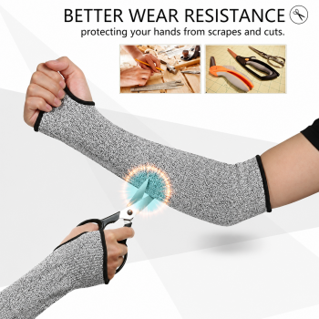 Rhodey Manset Sarung Lengan Tahan Gores Anti Cutting 45cm 1 PCS - LM237
