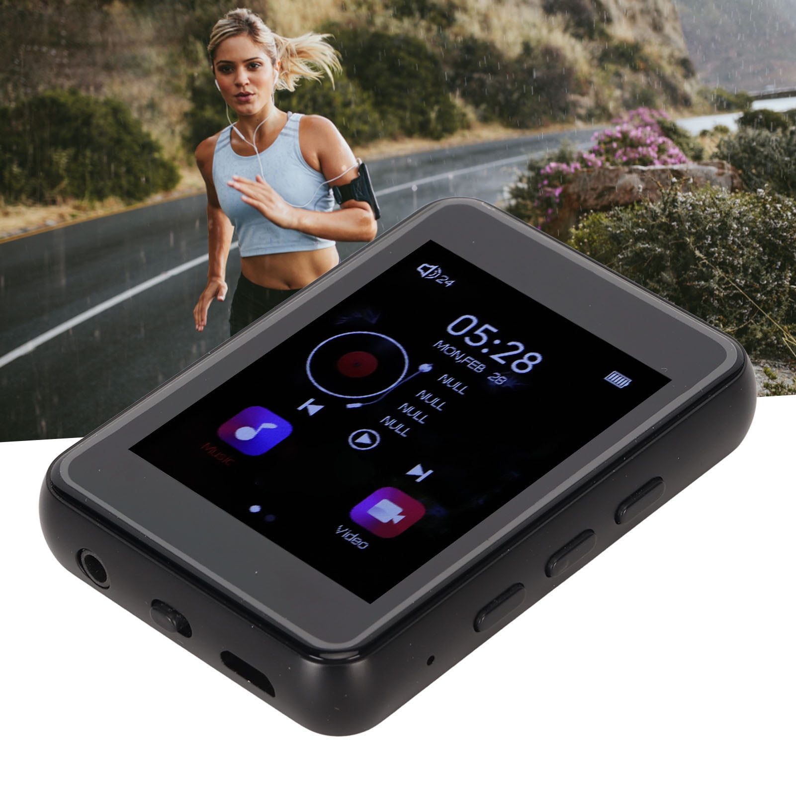 RIUZU MP3 Digital Audio Player MP4 Bluetooth Touchscreen 500mA 2.4Inch - JS-18 Gambar produk RIUZU MP3 Digital Audio Player MP4 Bluetooth Touchscreen 500mA 2.4Inch - JS-18 - 3