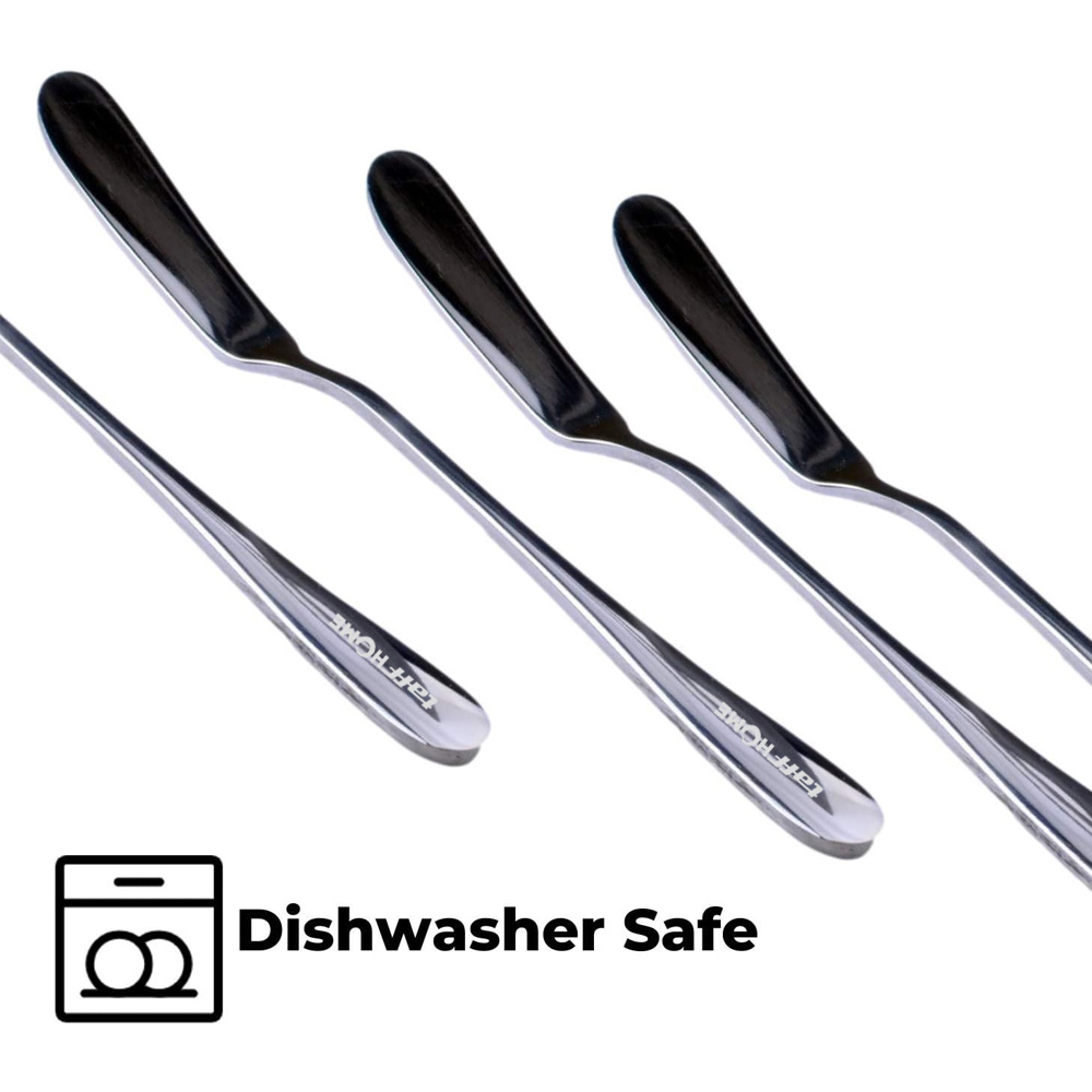 TaffHOME Pisau Mentega Selai Jam Spread Stainless Steel Butter Knife - Z15 Gambar produk TaffHOME Pisau Mentega Selai Jam Spread Stainless Steel Butter Knife - Z15 - 5