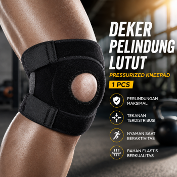 JINGBA Deker Pelindung Lutut Pressurized Kneepad Gym Fitness 1 PCS - JB863