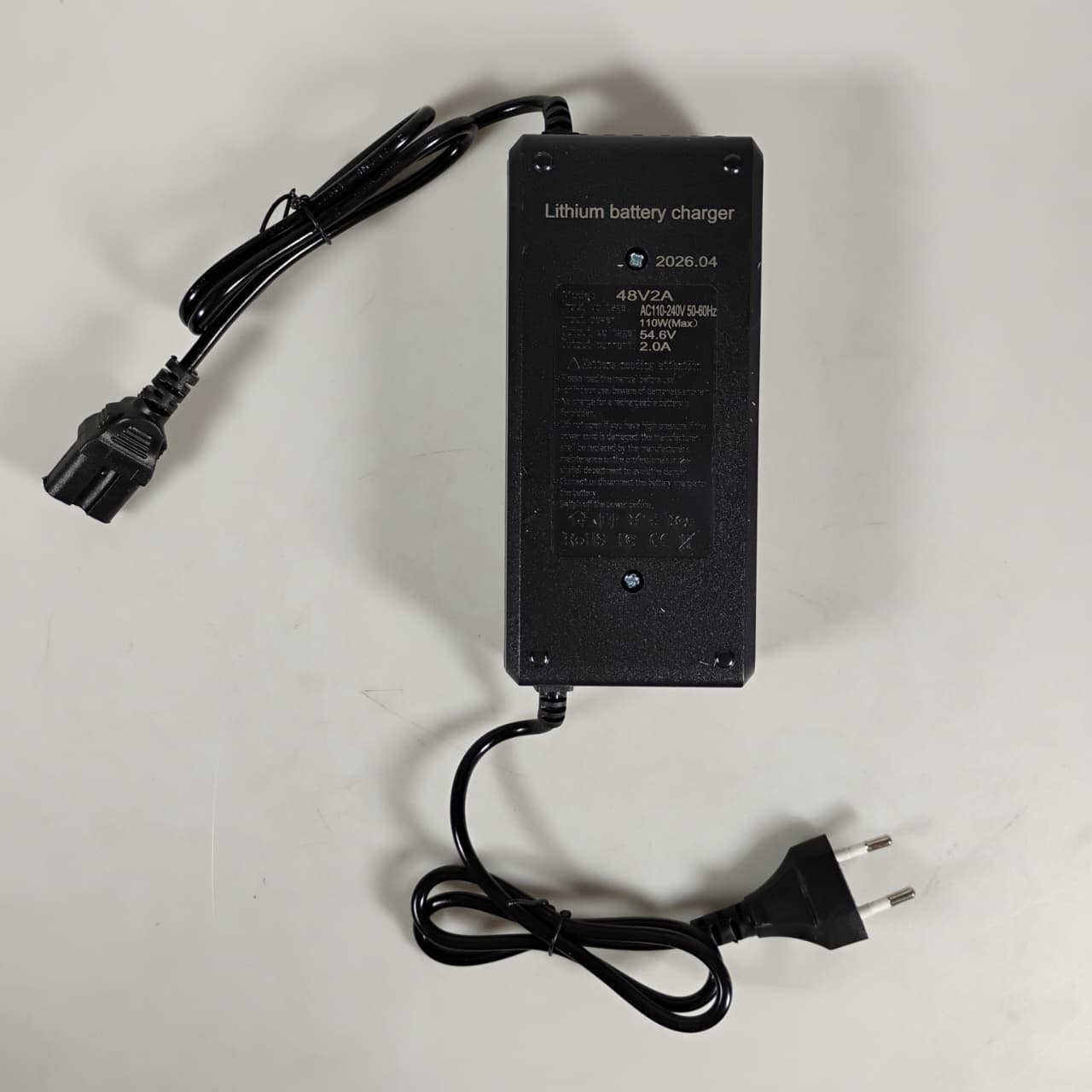 Deek-Robot Adaptor Charger Baterai Sepeda Listrik 48-54.6V 2.0A - 48V2A Gambar produk Deek-Robot Adaptor Charger Baterai Sepeda Listrik 48-54.6V 2.0A - 48V2A - 2