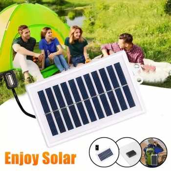 XIWANG Solar Panel Mini USB Waterproof Outdoor Portable 5.5V 1W - SN5
