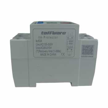 Gambar produk Taffware MCB Digital Din Rail Over Voltage Protector 63A 2P 230V - ZS3-VA - 1