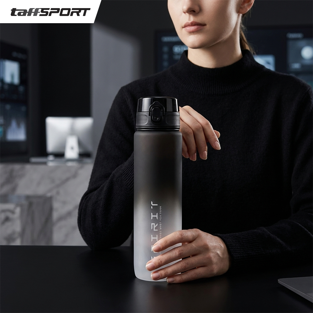TaffSPORT Botol Minum Sport Water Frosted Bottle with Lanyard 1L - 8691 Gambar produk TaffSPORT Botol Minum Sport Water Frosted Bottle with Lanyard 1L - 8691 - 7