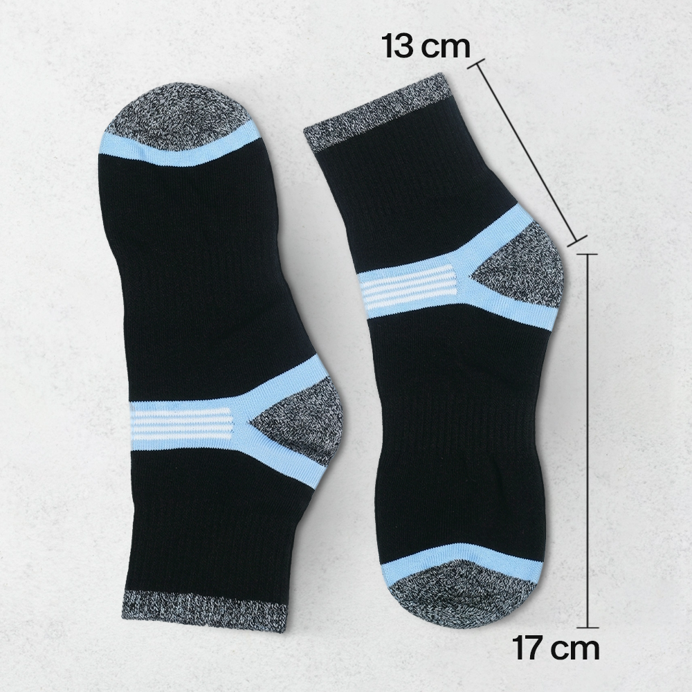 ZTOET Kaos Kaki Pendek Olahraga Quick Dry Breathable Sock Pria 39-45 - WZ173 Gambar produk ZTOET Kaos Kaki Pendek Olahraga Quick Dry Breathable Sock Pria 39-45 - WZ173 - 7