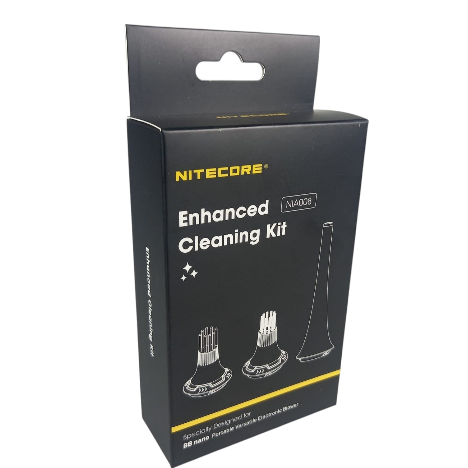 Gambar produk NITECORE Extension Vacuum Kit Brush Nozzle 3in1 for BB Nano Blower - NIA008 - Kemasan
