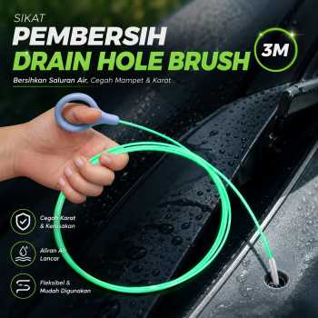 PASSCOOL Sikat Pembersih Mobil Car Sunroof Drain Hole Cleaning Brush - PL01