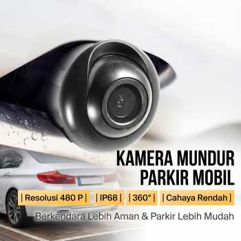 Kamera Mundur Parkir Mobil 360 Degree Compact 480TVL IP68 - W360