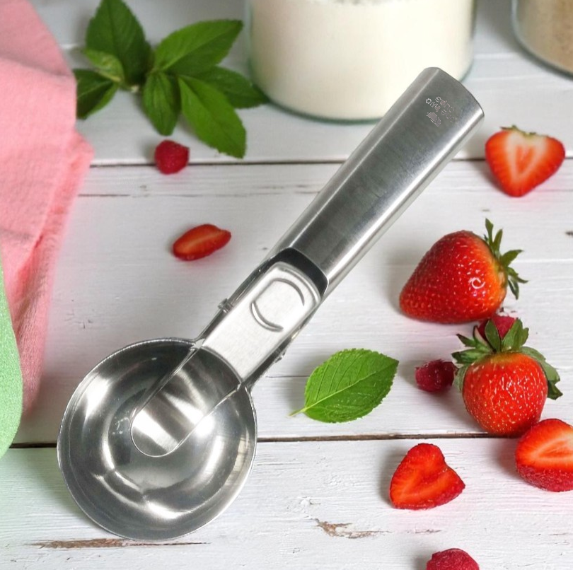One Two Cups Sendok Scoop Es Krim dan Buah Stainless Steel 5.7cm - OTC57 Gambar produk One Two Cups Sendok Scoop Es Krim dan Buah Stainless Steel 5.7cm - OTC57 - 1