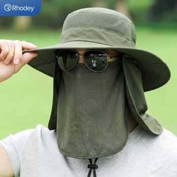 Rhodey Topi Rimba Outdoor Anti UV Waterproof Boonie Hat Nylon - AFS5