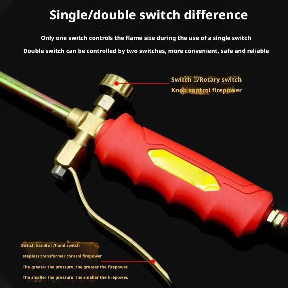 ZEHEN Alat Bakar Gas LPG Heating Torch Flamethrower Double Switch 35mm - ZS30 Gambar produk ZEHEN Alat Bakar Gas LPG Heating Torch Flamethrower Double Switch 35mm - ZS30 - 1