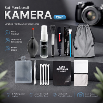 Sheingka Set Pembersih Kamera Camera Cleaning Kit 12in1 - 18362
