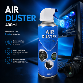 Gambar produk Air Duster Semprotan Angin High Pressure 400ml