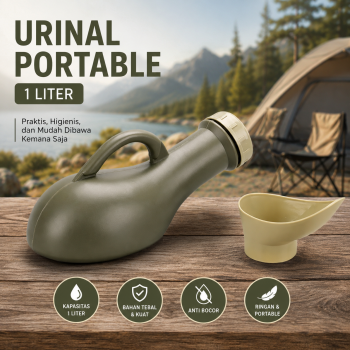 SEVENA Pispot Urinal Portable Botol Tempat Pipis Anti Bocor 1L - Y1300