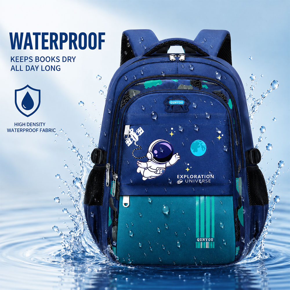 TKSB Tas Ransel Sekolah Anak Astronot Breathable Waterproof Safety - LI-50 Gambar produk TKSB Tas Ransel Sekolah Anak Astronot Breathable Waterproof Safety - LI-50 - 7