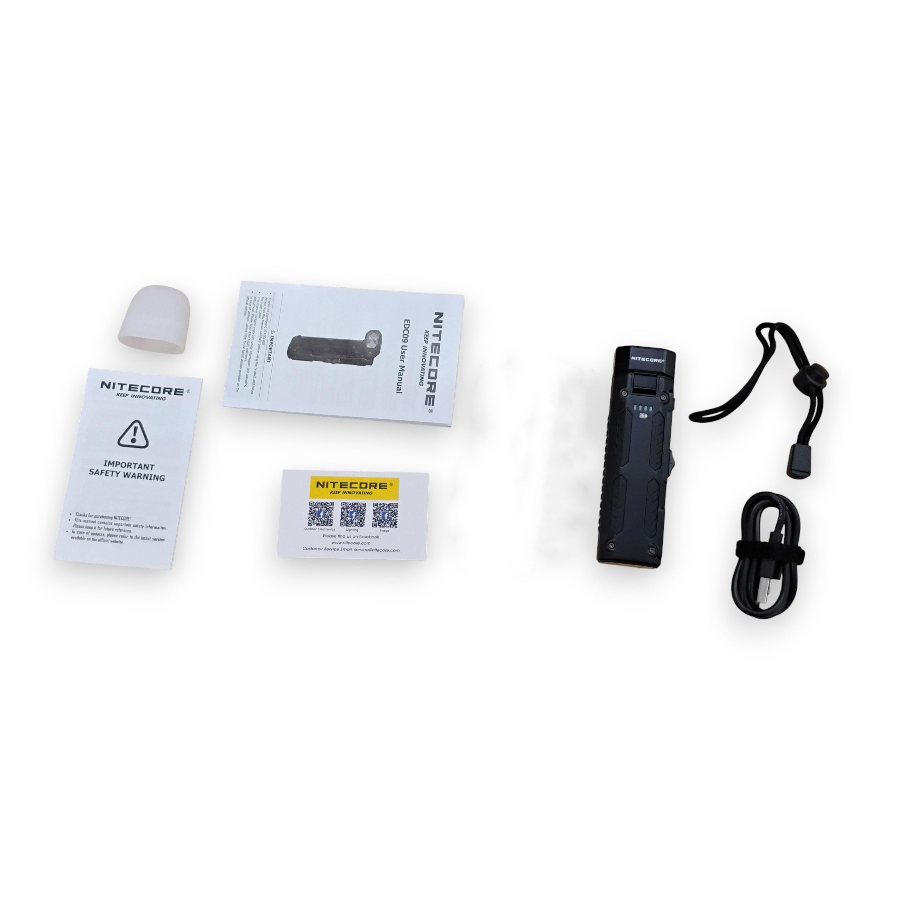 NITECORE Senter LED Flashlight MCT UHE 3in1 Color IPX6 1600 Lumens - EDC09 Gambar produk NITECORE Senter LED Flashlight MCT UHE 3in1 Color IPX6 1600 Lumens - EDC09 - 8