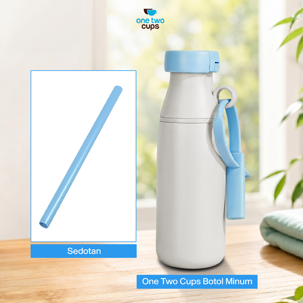 One Two Cups Botol Minum Tumbler Air BPA Free Stainless Steel 520ml - CL520 Gambar produk One Two Cups Botol Minum Tumbler Air BPA Free Stainless Steel 520ml - CL520 - 8