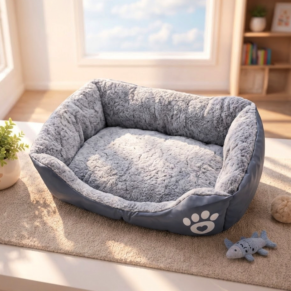 Kasur Tempat Tidur Anjing Kucing Soft Warm Dog Cat Bed Size S Gambar produk Kasur Tempat Tidur Anjing Kucing Soft Warm Dog Cat Bed Size S - 4