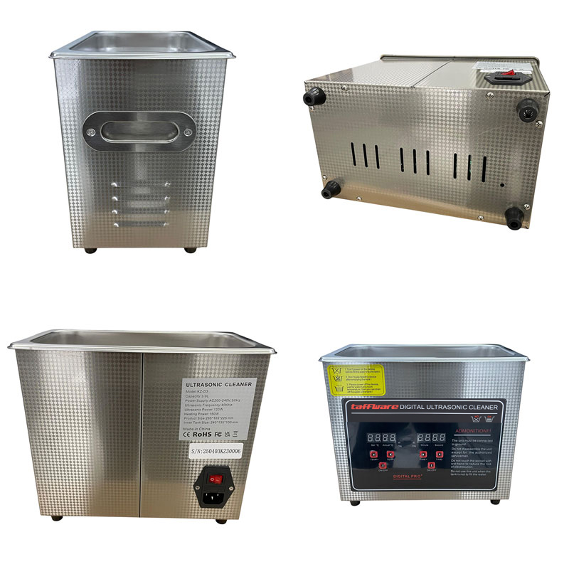 Taffware Mesin Pembersih Perhiasan Ultrasonic Cleaner Multifungsi 3L - KZ-D3 Gambar produk Taffware Mesin Pembersih Perhiasan Ultrasonic Cleaner Multifungsi 3L - KZ-D3 - 1