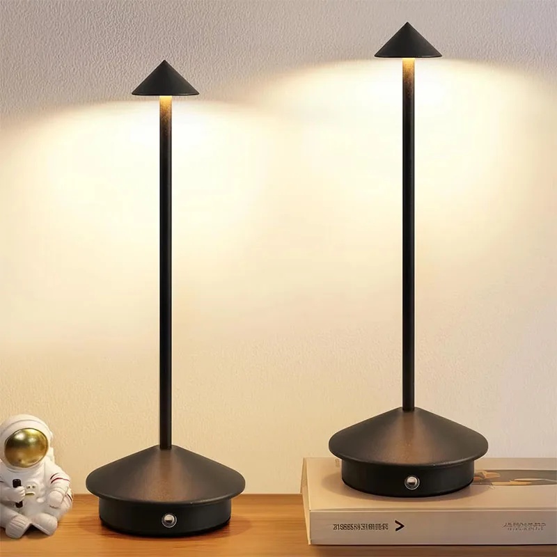 TaffLED Lampu Meja Hias Touch Lamp Restaurant Bar 3in1 Color 1200mAh - TW60 Gambar produk TaffLED Lampu Meja Hias Touch Lamp Restaurant Bar 3in1 Color 1200mAh - TW60 - 6