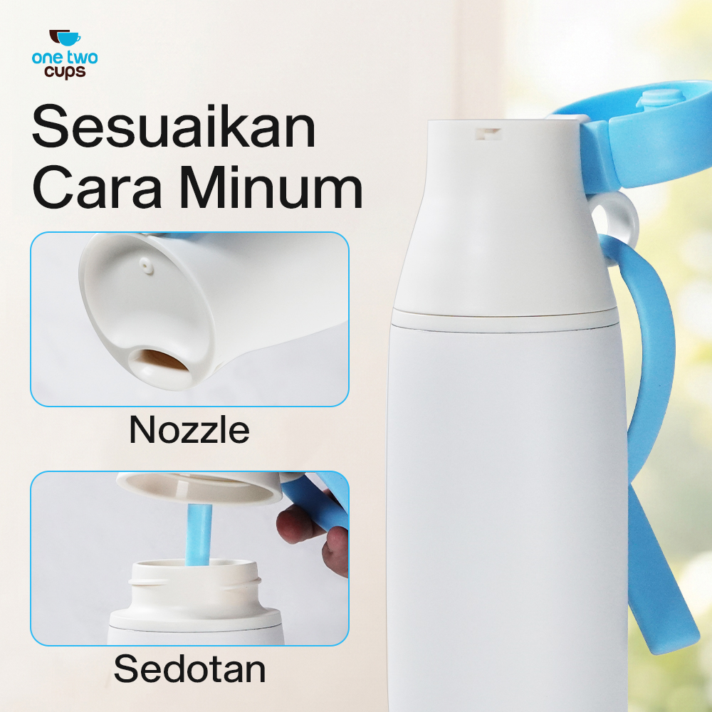One Two Cups Botol Minum Tumbler Air BPA Free Stainless Steel 520ml - CL520 Gambar produk One Two Cups Botol Minum Tumbler Air BPA Free Stainless Steel 520ml - CL520 - 3