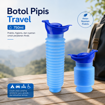 JIEMU Botol Tempat Pipis Foldable Travel Pee Bottle 750ml - PA341