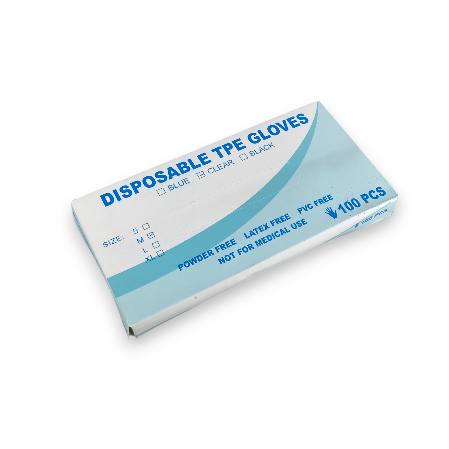 VIE LEN Sarung Tangan Plastik TPE Disposable Food Grade Glove 100 PCS - VL-10 Gambar produk VIE LEN Sarung Tangan Plastik TPE Disposable Food Grade Glove 100 PCS - VL-10 - Kemasan