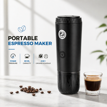 iCafilas Nanopresso Travel Espresso Coffee Maker 2in1 19 Bar 80ml - ME2604