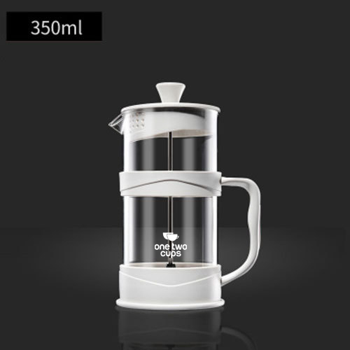One Two Cups French Press Coffee Maker Pot Plunger Glass 350ml - FN50 Gambar produk One Two Cups French Press Coffee Maker Pot Plunger Glass 350ml - FN50 - 7
