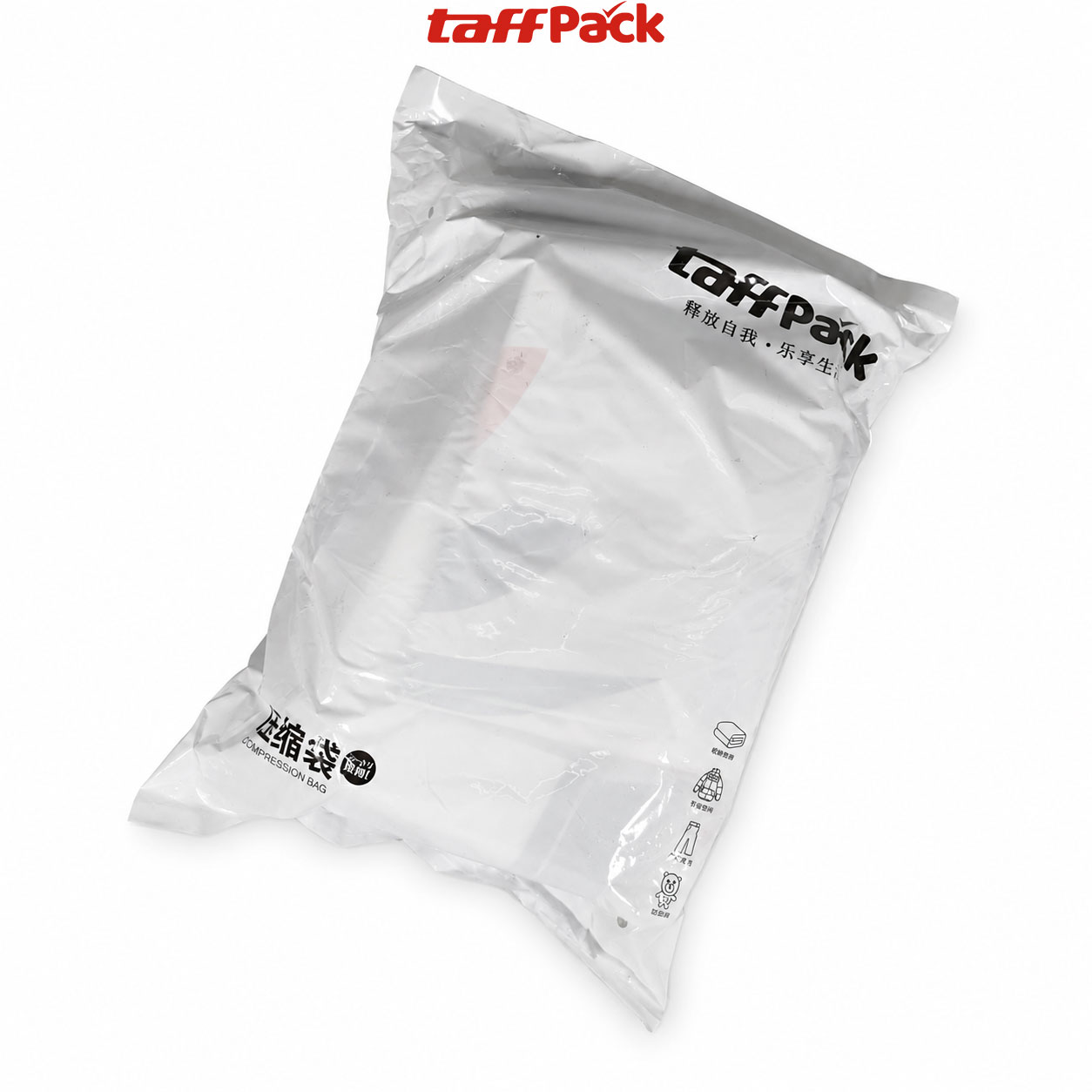 TaffPACK Kantong Plastik Vakum Pakaian Vacuum Bag 9 PCS Electric Pump - TF158 Gambar produk TaffPACK Kantong Plastik Vakum Pakaian Vacuum Bag 9 PCS Electric Pump - TF158 - Kemasan