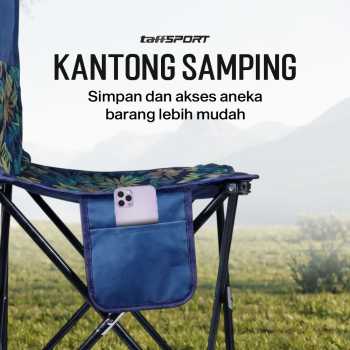 Gambar produk TaffSPORT Kursi Lipat Outdoor Camping Portable Oxford Folding Chair M - OL3336 - 4