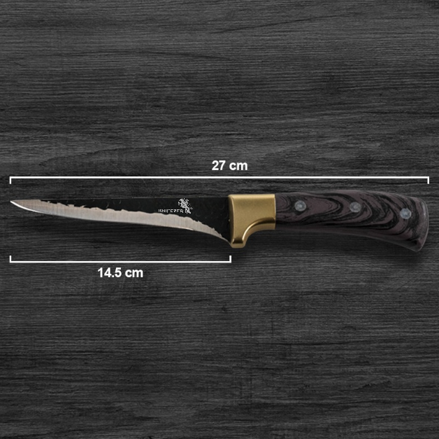 KNIFEZER Pisau Daging Fillet Stainless Steel 3Cr13 Forged Boning Knife - LT27 Gambar produk KNIFEZER Pisau Daging Fillet Stainless Steel 3Cr13 Forged Boning Knife - LT27 - 5