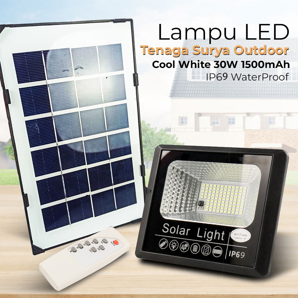 OOBEST Lampu Dinding Solar Sensor Cahaya Waterproof 100 LED Cool White - OB100 Gambar produk OOBEST Lampu Dinding Solar Sensor Cahaya Waterproof 100 LED Cool White - OB100 - Utama