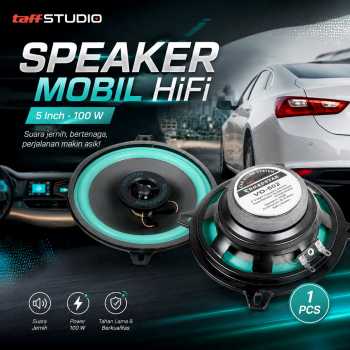 Gambar produk TaffSTUDIO Roadstar Speaker Mobil HiFi 5 Inch 100 W 1 PCS - VO-502