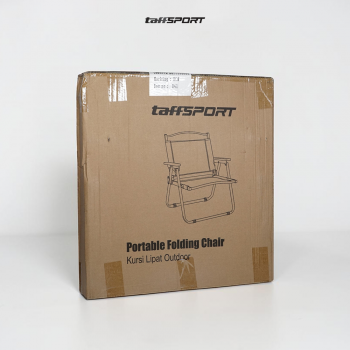 Gambar produk TaffSPORT Kursi Lipat Outdoor Camping Portable Foldable Oxford 600D M - YH6 - Kemasan